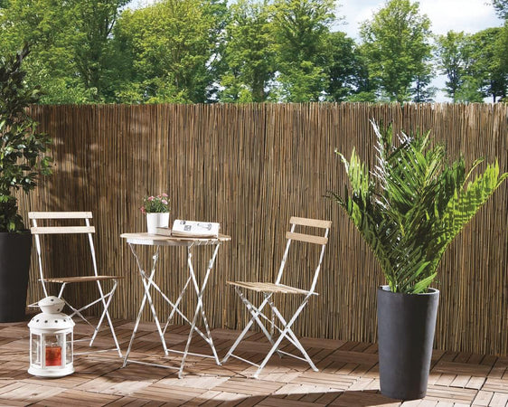 Arelle In Canna Di Bambù Cm. 100X300 H - Ø Mm. 10