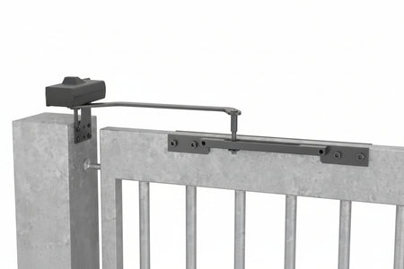 Chiudicancello Forza Fissa Per Cancelli Fino A 1000 Mm. Dc620G- - Nero Ral9004 (Dc620G9004) - Assa Abloy