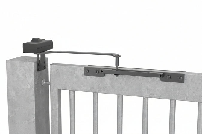 Chiudicancello Forza Fissa Per Cancelli Fino A 1000 Mm. Dc620G- - Nero Ral9004 (Dc620G9004) - Assa Abloy