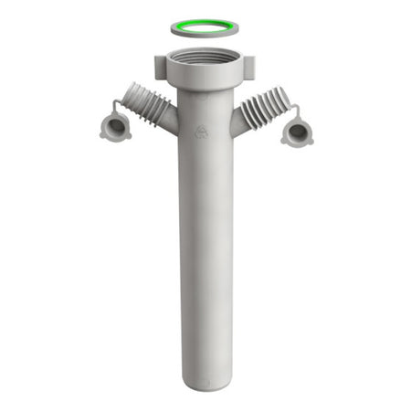 Prolunga Universale In Pp Con Attacco Doppio Lavastoviglie / Lavatrice Per Sifoni Di Scarico - 11/2 - Ø40X200Mm - Bon