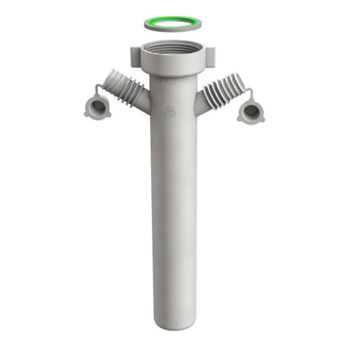 Prolunga Universale In Pp Con Attacco Doppio Lavastoviglie / Lavatrice Per Sifoni Di Scarico - 11/2 - Ø40X200Mm - Bon