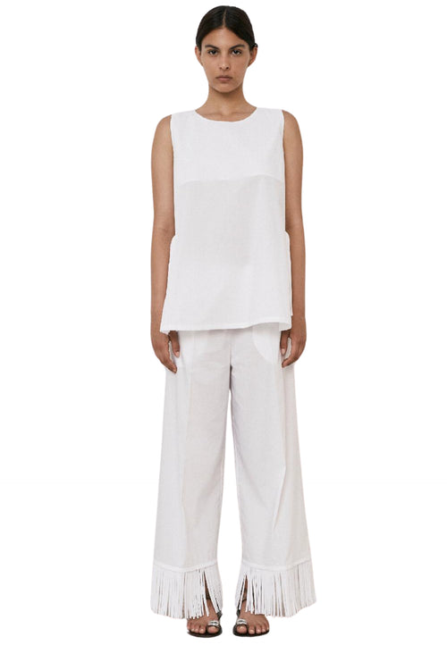 MEIMEIJ Pantalone Donna con frange da donna