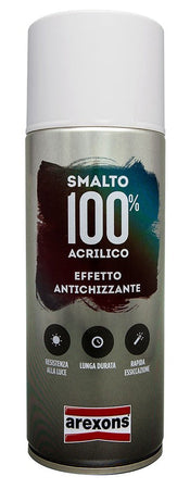 Arexons Vernice Spray Smalto 100% Acrilico Effetto Antichizzante Ml. 400 Antracite 6.00 Pz