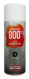 Arexons Vernice Spray Smalto 800 °C Alta Temperatura Ml. 400 Alluminio 6.00 Pz