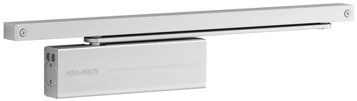 Assa Abloy Chiudiporta Aereo Braccio A Slitta Art. Dc175 X Porte Mm. 950÷1100 Argento