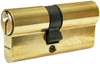 Assa Abloy Cilindro Sagomato Gemma Ottone Lucido Mm. 55 (27,5-27,5) 10.00 Pz