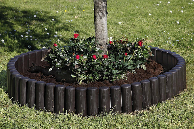 Bama Bordatura Modulare Per Aiuole 6 Moduli Col. Cacao Mt. 2,3