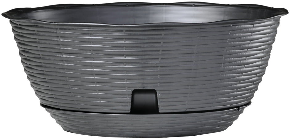 Bama Ciotola Paglia Col. Antracite Ø Cm. 20X8,5 H