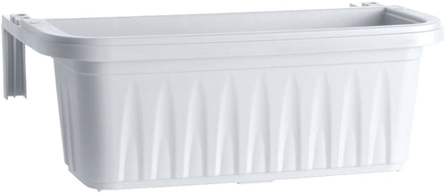 Bama Fioriera Rettangolare Rondine Col. Bianco Cm. 50X20X18,5 H