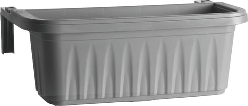 Bama Fioriera Rettangolare Rondine Col. Grigio Cm. 50X20X18,5 H