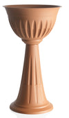 Bama Vaso A Colonna Alba Col. Terracotta Ø Cm. 43X74,5 H