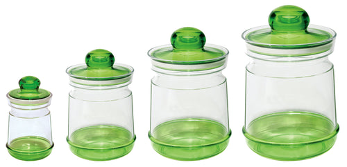 Barattolo Rotondo Milleusi Barocco Ø Cm.11X16 H Lt.0,75 Mod. Medio