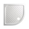 Piatto Doccia Semicircolare In Ceramica Modello Gemma 2 H.7 - Cm 90X90 - Cei