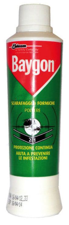 Baygon Insetticida In Polvere Scarafaggi E Formiche Gr. 250 24.00 Pz