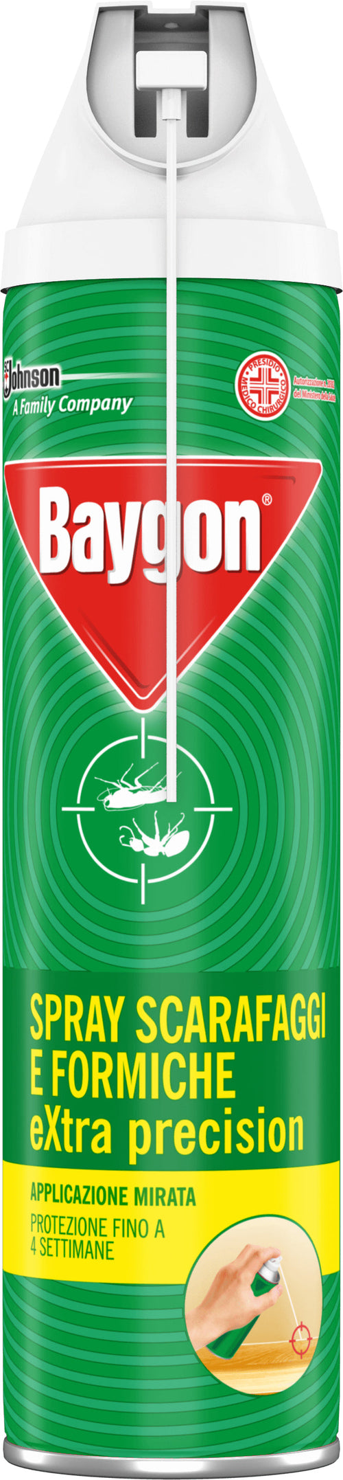 Baygon Spray Extra Precision Scarafaggi & Formiche Ml. 400 12.00 Pz