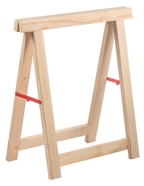 Cavalletto Richiudibile In Legno Di Pino Profilo Mm. 30X60 - Cm. 73,5X39X80 H - Kg. 1.200