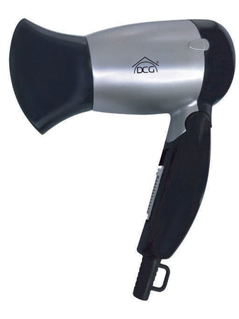 Dcg Asciugacapelli Da Viaggio Con Manico Pieghevole 1.200 W