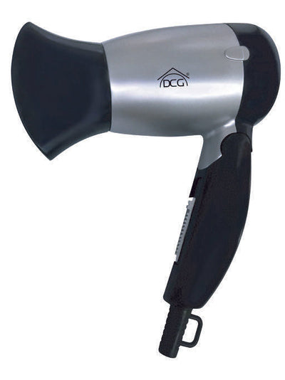 Dcg Asciugacapelli Da Viaggio Con Manico Pieghevole 1.200 W