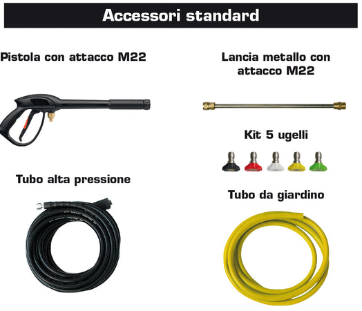 Lavorwash Idropulitrice A Scoppio Indipendent 2800 6,5 Hp