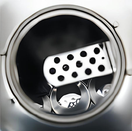 Ompagrill Barbecue Inox 60-40 Venus Pro System Griglia Acciaio Cromato Cm. 60,5X33 - H Cm. 89