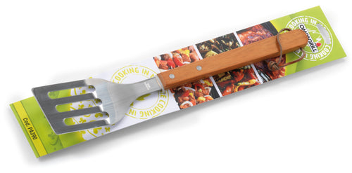 Ompagrill Paletta In Acciaio Inox Da C/Manico In Legno Cm. 39