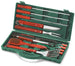 Ompagrill Set Utensili Per Barbecue Valigetta 12 Pezzi Manico Da Cm. 40