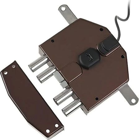 Yale Elettroserratura Legno Segreta Appl. Trip. Cil/Pompa+S Art. 6823 Mm.70 Sx