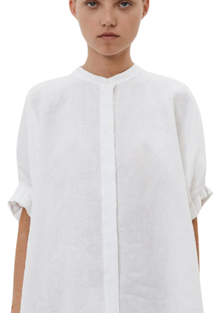 MEIMEIJ Camicia Donna collo coreana da donna