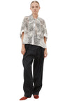 MEIMEIJ Camicia Donna mezza manica da donna