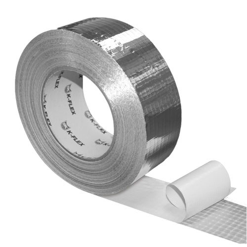 Nastro Adesivo In Alluminio Retinato - H.50Mm X 50Mt - Kfl