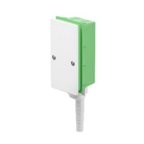 Sifone A Secco Scarico Condensa Da Incasso A Muro Con Attacco Portagomma Modello Pitagora - Con Attaco Scarico Portagomma - Ø16-18-20Mm - Bon