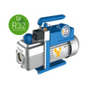 Pompa Vuoto Singolo Stadio Con Elettrovalvola E Vacuometro Modello V-I120R32 Lt51 - Portata Lt/M 51 - Dim.290X124X233 Mm - Ger