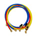 Kit 3 Tubi Di Carica Gas Refrigeranti R410A/R32 - Attacchi 5/16Sae - Rosso-Giallo-Blu- Lunghezza 150Cm - Ger