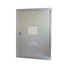 Sportello In Lamiera Zincata Per Contatore Gas - Dim: (Hxlxp): 45X35X2 Cm - Cie