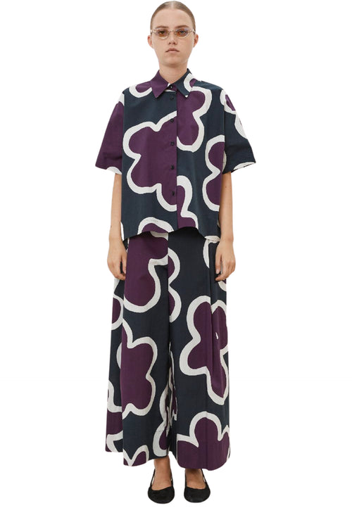 MEIMEIJ Pantalone Donna a fantasia da donna