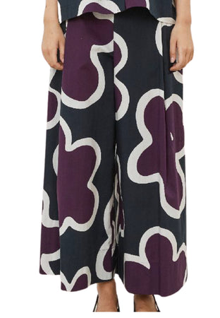 MEIMEIJ Pantalone Donna a fantasia da donna