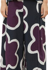 MEIMEIJ Pantalone Donna a fantasia da donna