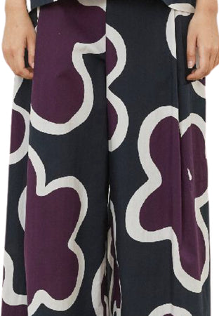 MEIMEIJ Pantalone Donna a fantasia da donna