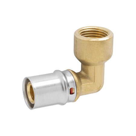 Raccordo Curvo Femmina A Pressare Per Tubo Multistrato Modello Ap152 - 1/2 Ø16X2 - Ape