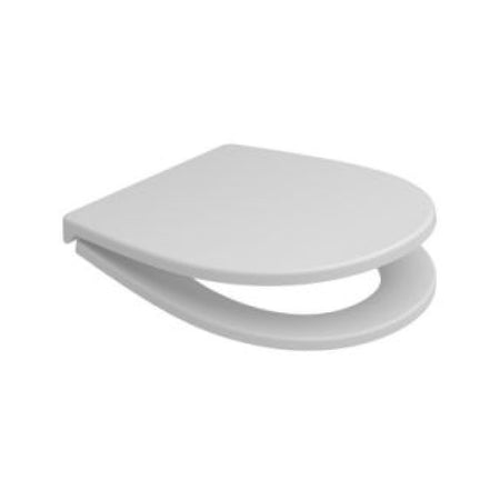 Copri Water Termidurente Con Sistema Soft Close Serie Demy - Bianco - Chiusura Rallentata - Cei