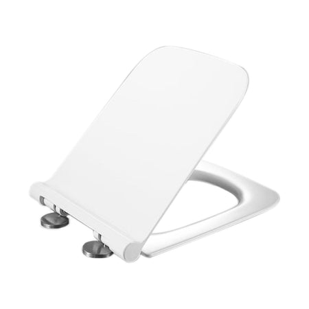 Copriwater Termoindurente Con Sistema Soft Close Serie Pluma - Bianco - Chiusura Rallentata - Bar