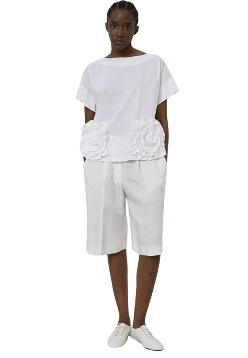 MEIMEIJ Bermuda Donna con pinces da donna