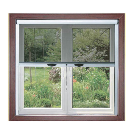 C Zanzariera In Kit Finestra C/Freno 100X160 Marrone 8017- 1,0 Pz