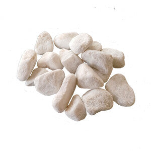 Ciottoli 50/Cr Bianco Carrara Mm 15/25 10 Kg- 1,0 Confezione