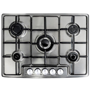 Piano Cottura Inox Staylux Gas 70Cm Griglia Acc- 1,0 Pz