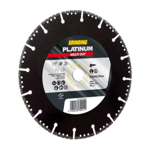 Grinding Platinum Disco Diaman. Multicut 230X3,1- Saint Gobain Abrasivi- 1,0 Pz