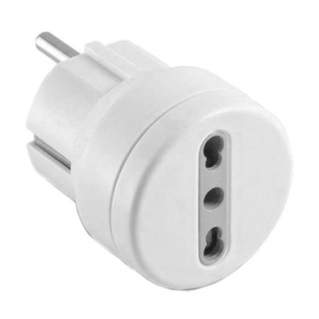 Adattatore Spina Schuko A Presa Bipasso Fig.13- Electraline 3Pmark- 25,0 Pz
