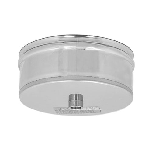Tappo Condensa Monoparete Acciaio Inox Aisi 304 - Ø140 - Euf