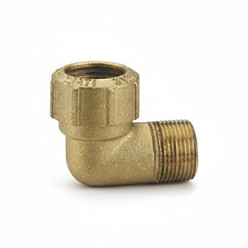 Raccordo Vx A L Maschio Per Tubo Polietilene Art.040- - M 3/4 X Ø Mm.25 - 5 Pezzi Itap