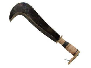 Roncola Tipo Bergamo- - Lama Mm.300 - Il Campo